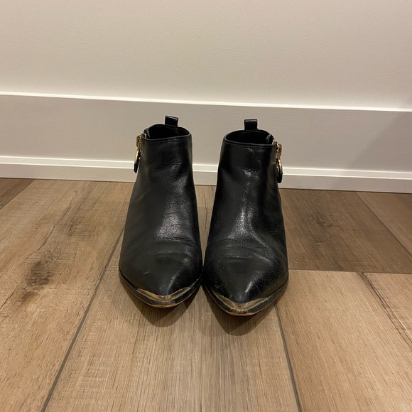 Beautiful western black ankle booties, size 8 - Picture 4 of 5